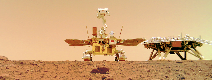 سلفی Zhurong Mars Rover چین با دوربین جدا شونده عکس می گیرد